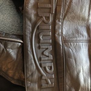 Triumph Motorcycle Leather Jacket